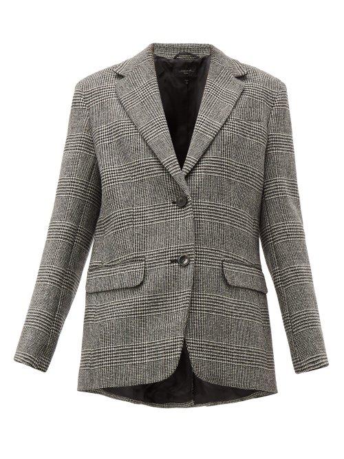 Matchesfashion.com Weekend Max Mara - Georgia Blazer - Womens - Black White