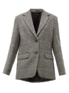 Matchesfashion.com Weekend Max Mara - Georgia Blazer - Womens - Black White