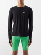 District Vision - Aloe Technical Long-sleeved Running Top - Mens - Black