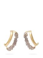 Matchesfashion.com Ana Khouri - Simplicity 18kt Gold And Diamond Earrings - Womens - Gold