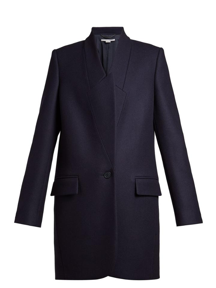 Stella Mccartney Casandra Single-breasted Coat