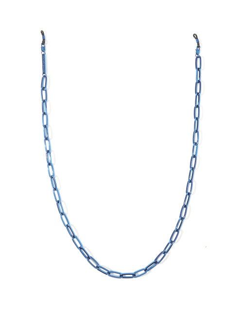 Matchesfashion.com Frame Chain - The Ron 18kt Gold-plated Glasses Chain - Womens - Blue