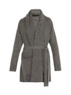 Matchesfashion.com Denis Colomb - Cashmere Belted Cardigan - Mens - Grey