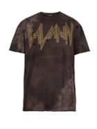 Balmain Distressed Logo-print Cotton T-shirt