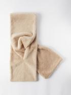 Max Mara - Teddy Scarf - Womens - Beige