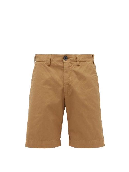 Matchesfashion.com J.w. Brine - New Chris Cotton-blend Shorts - Mens - Brown