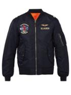 Matchesfashion.com Polo Ralph Lauren - Reversible Twill Bomber Jacket - Mens - Navy