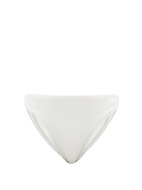 Matteau - Nineties High-leg Bikini Briefs - Womens - White