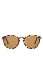 Matchesfashion.com Tom Ford Eyewear - Ian Round Tortoiseshell-acetate Sunglasses - Mens - Brown