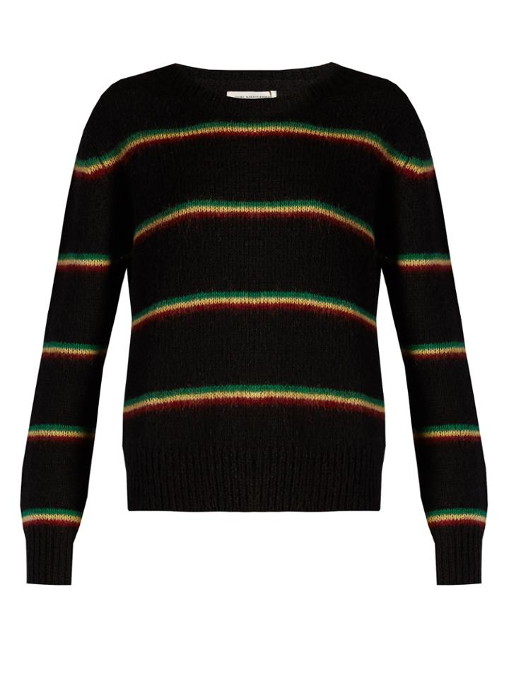 Isabel Marant Étoile Goya Striped Wool-blend Sweater