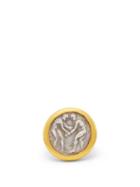 Matchesfashion.com Eli Halili - Byzantine Coin 24kt Gold & Silver Signet Ring - Womens - Gold