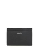 Matchesfashion.com Paul Smith - Two-tone Leather Cardholder - Mens - Black