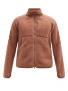 Matchesfashion.com Snow Peak - Recycled Technical-fleece Jacket - Mens - Brown