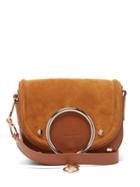 Matchesfashion.com See By Chlo - Mara Leather And Suede Cross Body Bag - Womens - Tan
