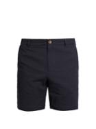De Bonne Facture Slim-fit Cotton-blend Seersucker Shorts