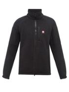 66 North - Tindur Logo-patch Fleece Sweater - Mens - Black