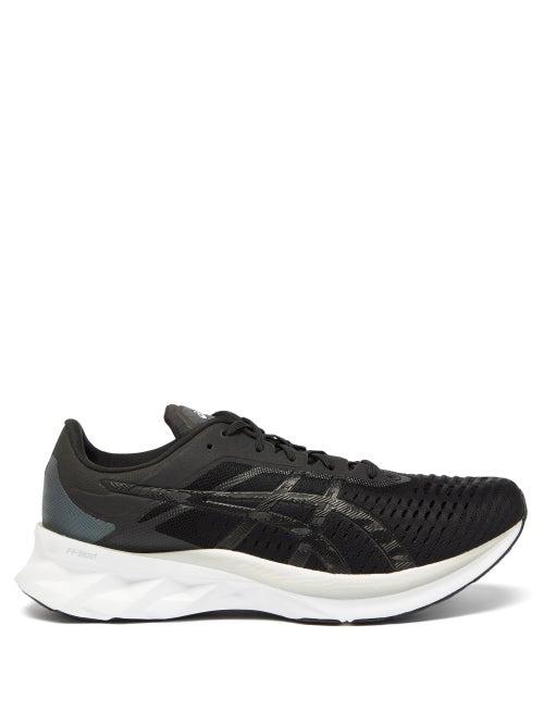 Mens Shoes Asics - Novablast Mesh Running Trainers - Mens - Black
