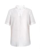 Matchesfashion.com Finamore 1925 - Palma Spread Collar Linen Shirt - Mens - White