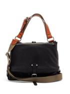 Matchesfashion.com Maison Margiela - Ndn Grained-leather Shoulder Bag - Womens - Black