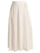 Bower Jade Woven Wrap Skirt