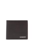 Matchesfashion.com Burberry - Grained Leather Wallet - Mens - Black