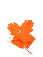 Matchesfashion.com Raf Simons - Apollo-print Poplin Gloves - Mens - Orange