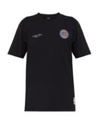 Matchesfashion.com Marcelo Burlon - Knicks Logo Cotton Jersey T Shirt - Mens - Black Multi