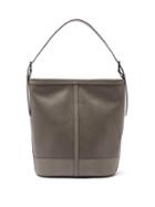 Matchesfashion.com Hunting Season - Panelled Leather Shoulder Bag - Womens - Grey