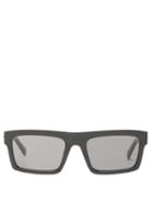 Matchesfashion.com Stella Mccartney - Falabella Chain Rectangle Bio Acetate Sunglasses - Womens - Black Multi