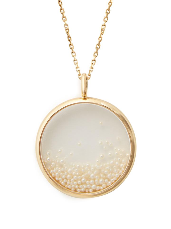 Aurélie Bidermann Fine Jewellery Pearl & Yellow-gold Necklace