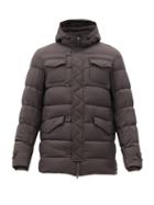 Matchesfashion.com Herno - Quilted Down-filled Coat - Mens - Brown