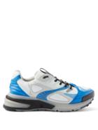 Givenchy - Giv 1 Mesh And Suede Trainers - Mens - Blue Multi