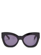 Matchesfashion.com Karen Walker Eyewear - Northern Lights Cat Eye Acetate Sunglasses - Womens - Black