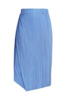 Jil Sander Caucciu Pleated Silk Skirt