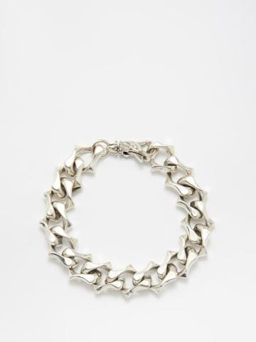 Emanuele Bicocchi - Thick Chain-link Sterling-silver Bracelet - Mens - Silver