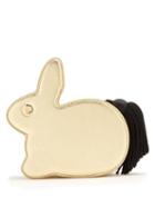 Matchesfashion.com Hillier Bartley - Bunny Leather Clutch - Womens - Gold