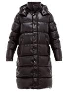 Matchesfashion.com Moncler - Hanoverian Hooded Quilted Down Coat - Mens - Black
