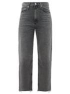 Citizens Of Humanity - Daphne High-rise Cropped Straight-leg Jeans - Womens - Grey