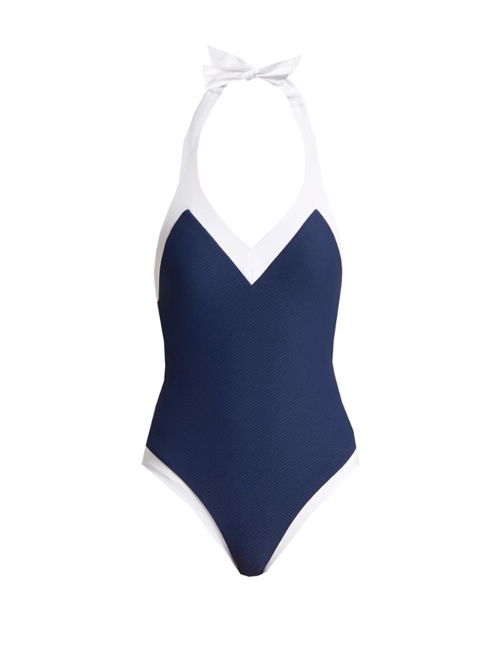 Heidi Klein Cape Cod Halterneck Swimsuit