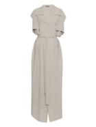 Baja East Long-length Crepe Gilet