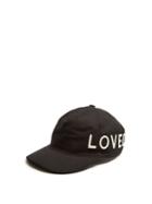 Gucci Logo-embroidered Cotton-canvas Cap