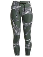 Matchesfashion.com The Upside - Mallard Print Cropped Leggings - Womens - Green Multi