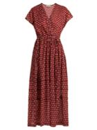 Lee Mathews Maisee Polka-dot Dress