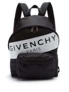 Matchesfashion.com Givenchy - Logo Print Nylon Backpack - Mens - Black White