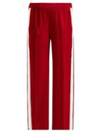 Matchesfashion.com Elizabeth And James - Kelly Striped Track Pants - Womens - Red White