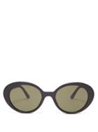 Matchesfashion.com The Row - X Oliver Peoples Parquet Sunglasses - Womens - Black