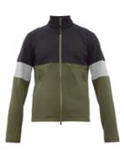 Matchesfashion.com Bogner - Full Zip Colour Block Stretch Jersey Sweater - Mens - Green