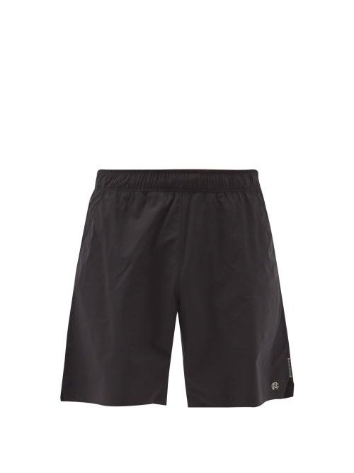 Mens Activewear Reigning Champ - Hybrid Technical-shell Training Shorts - Mens - Black