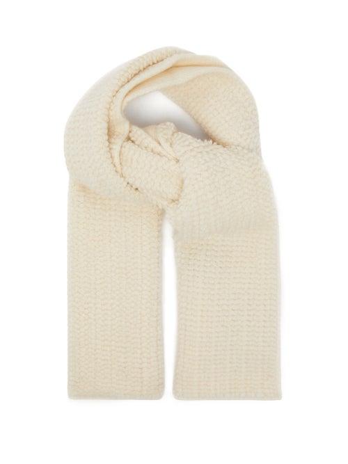 Lisa Yang - Shinjuku Cashmere Scarf - Womens - Cream