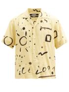 Matchesfashion.com Jacquemus - Jean Summer-print Crepe Shirt - Mens - Yellow